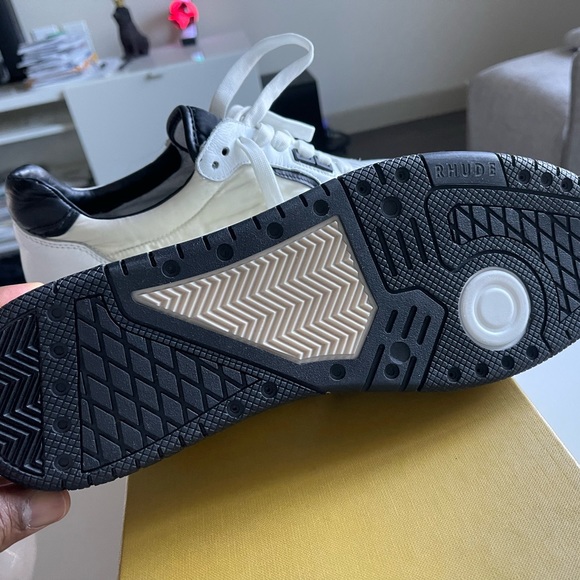 Rhude 965 white and black sneakers - Picture 4 of 6